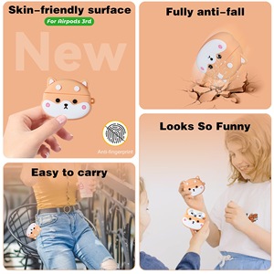 3D mignon Corgi chien <span class=keywords><strong>sans</strong></span> <span class=keywords><strong>fil</strong></span> casque silicone étui de protection étui pour <span class=keywords><strong>écouteurs</strong></span> couverture pour <span class=keywords><strong>Apple</strong></span> pour <span class=keywords><strong>AirPods</strong></span> 1 2 Pro 2 pour <span class=keywords><strong>AirPods</strong></span> <span class=keywords><strong>3</strong></span> 4 - Product Image 6