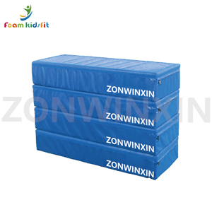 ZONWINXIN Colchoneta de aterrizaje de alta calidad para gimnasia, para barras asimétricas y vigas de equilibrio, bloques de protección azules de tipo Booster Block - Product Image 2