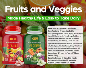 แคปซูลสารต้านอนุมูลอิสระครบสูตร ไลโคปีน วิตามิน แร่ธาตุ ผลไม้ ผัก อาหารเสริม ยอดขายดีที่สุด แพ็คคู่ - Product Image 2