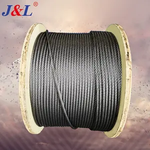 Julisling 6*55SWS+IWR Round Strand Used In Blast Furnace Hoisting Steel Wire Rope For Cableway OEM ODM