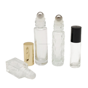 5Ml 8Ml 10Ml Kích Thước Bỏ Túi Nước Hoa <span class=keywords><strong>Atomizers</strong></span> Sprayer Bơm Vuông Rollerballs Cuộn Trên Nước Hoa Thủy Tinh Chai Dày Gót Nặng Sham - Product Image 5