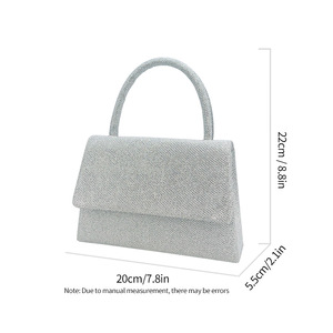 Fashion Formal Party Crystal Purse <b>Wedding</b> Handbag Shine <b>Clutch</b> Women's Evening Bags Shoulder Hand Bag - Product Image 2