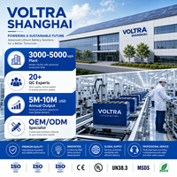 بطارية VOLTRA 314 Ah LiFePO4 ذات الخلايا العميقة الدوارة 6000+ دورة، درجة A للحافلات الكهربائية والقوارب، شحن عالمي للولايات المتحدة وأوروبا