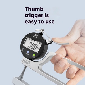Large span thickness <strong>gauge</strong> long throat depth <strong>gauge</strong> sponge leather fabric thickness <strong>gauge</strong> extension throat 300mm - Product Image 5