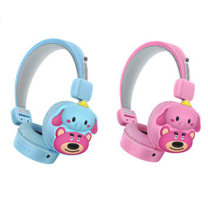 <span class=keywords><strong>Cuffie</strong></span> senza fili del cane sveglio del fumetto di AH-807Y <span class=keywords><strong>per</strong></span> i bambini - Product Image 1