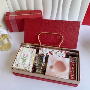 <span class=keywords><strong>Caja</strong></span> <span class=keywords><strong>de</strong></span> Regalo <span class=keywords><strong>con</strong></span> Rosas al Estilo Francés - Ideal para Regalos <span class=keywords><strong>de</strong></span> Boda y Compromiso, También para Regalar Dulces a Damas <span class=keywords><strong>de</strong></span> Honor - Product Image 4