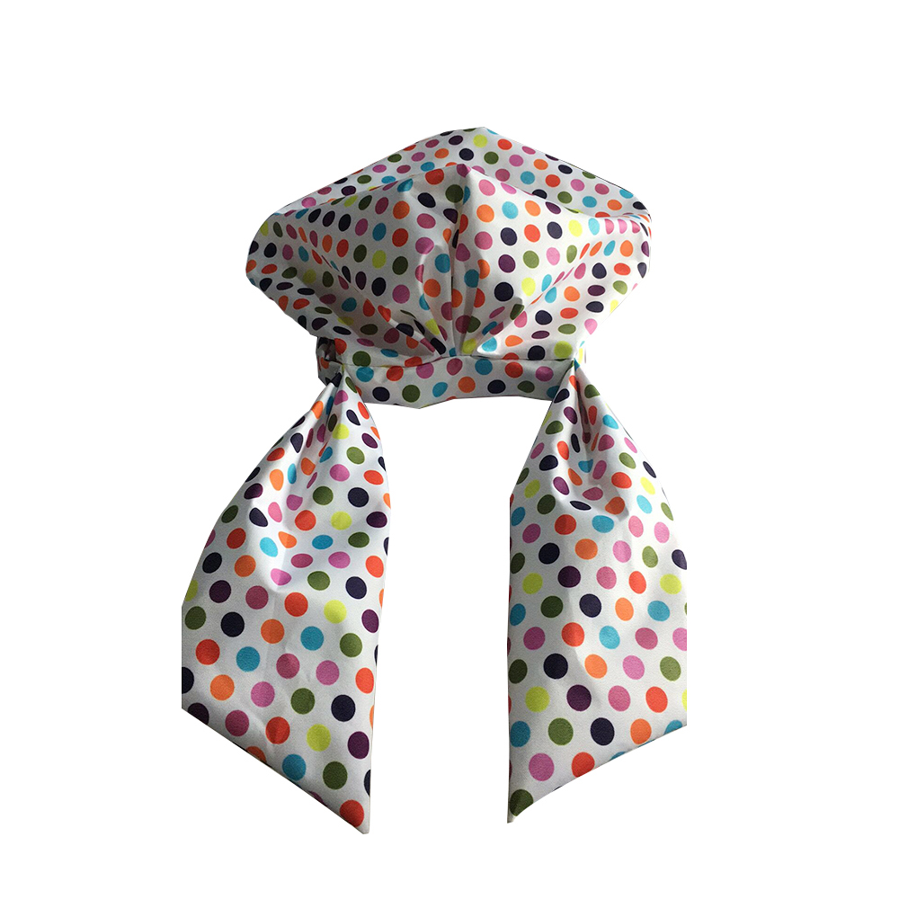 Новый дизайн Oem, шапочки для душа, Индивидуальные Женские многоразовые модные дизайнерские шапочки для душа