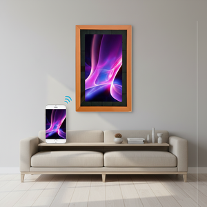 Cadre <span class=keywords><strong>photo</strong></span> numérique intelligent interactif avec écran tactile <span class=keywords><strong>de</strong></span> 13 pouces, WiFi, application Frameo pour le partage familial - Product Image 1