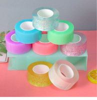 Ruban Nano HONGFU à Haute Viscosité pour Boules d'Eau Creuses DIY, Fabrication Artisanale, Souffler des Bulles, Anti-Stress, Acrylique, Simple Face, Imperméable
