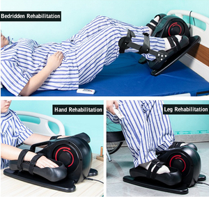 Exerciseur de jambe portable pour les personnes âgées elliptique assis compact avec télécommande écran LCD formateurs elliptiques électriques - Product Image 2