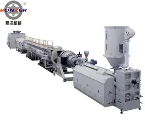 New Design Professional Kunshan Bonzer HDPE Pipe Extrusion Line/Co-extrusion HDPE Pipe Making Machine for water supply extruder