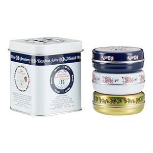 Thực Phẩm An Toàn Rò Rỉ Bằng Chứng 2Oz-8Oz Rose Salve Son Dưỡng Môi & Nước Hoa Mini Vuông Tinplate Hộp Với Trượt Snap Nắp - Product Image 2