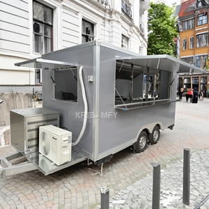 Autocollants personnalisés Street Camper, équipement pour pizza, remorque de food truck, cuisine mobile standard européenne, remorque de restauration - Product Image 5