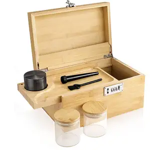WY Lockable Stash Box Combo Kit with Accessories Includes Sliding Tray Stash Box