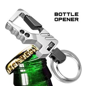 Creative Multifunctional Heavy Duty <b>Key</b> <b>Chain</b> for Car <b>Key</b> Bottle Opener Carabiner Keychain With Double <b>Key</b> Rings - Product Image 5
