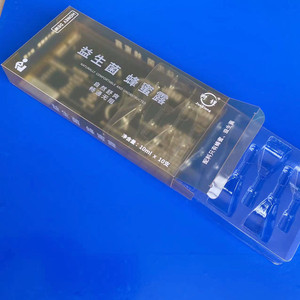Transparent Inner Blister Tray Plastic Printed Folding Acetate Boxes Clear Packaging Box