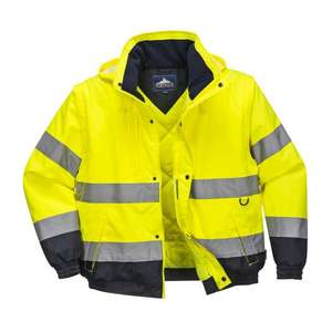 PORTWEST-Veste jaune 2-en-1 haute visibilité C468YERS-EAN 5036108249404 HI-VIS WORKWEAR - Product Image 1