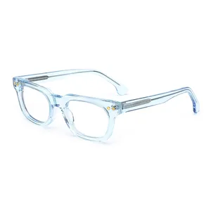 卸売メンズアセテート眼鏡フレーム最小注文1個スパイカメラ付き男性眼鏡レディース光学フレーム
