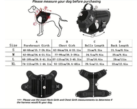 Gilet tactique pour chien avec boucle en métal pour grands chiens, gilet réglable pour la randonnée, l'entraînement, harnais tactique pour chien avec poignée