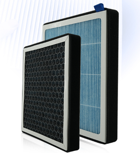 Filtre à <span class=keywords><strong>air</strong></span> <span class=keywords><strong>d</strong></span>'habitacle N95 PM2.5 avec charbon actif-Rafraîchisseur <span class=keywords><strong>d</strong></span>'<span class=keywords><strong>air</strong></span> pour voiture et filtre HEPA pour l'élimination de la poussière, du pollen et du formaldéhyde - Product Image 1