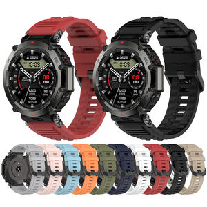 Smartwatch Correa de reloj Pulsera Goma Silicona suave Deporte Reloj inteligente Bandas para <span class=keywords><strong>Amazfit</strong></span> <span class=keywords><strong>Ultra</strong></span> Correa - Product Image 2