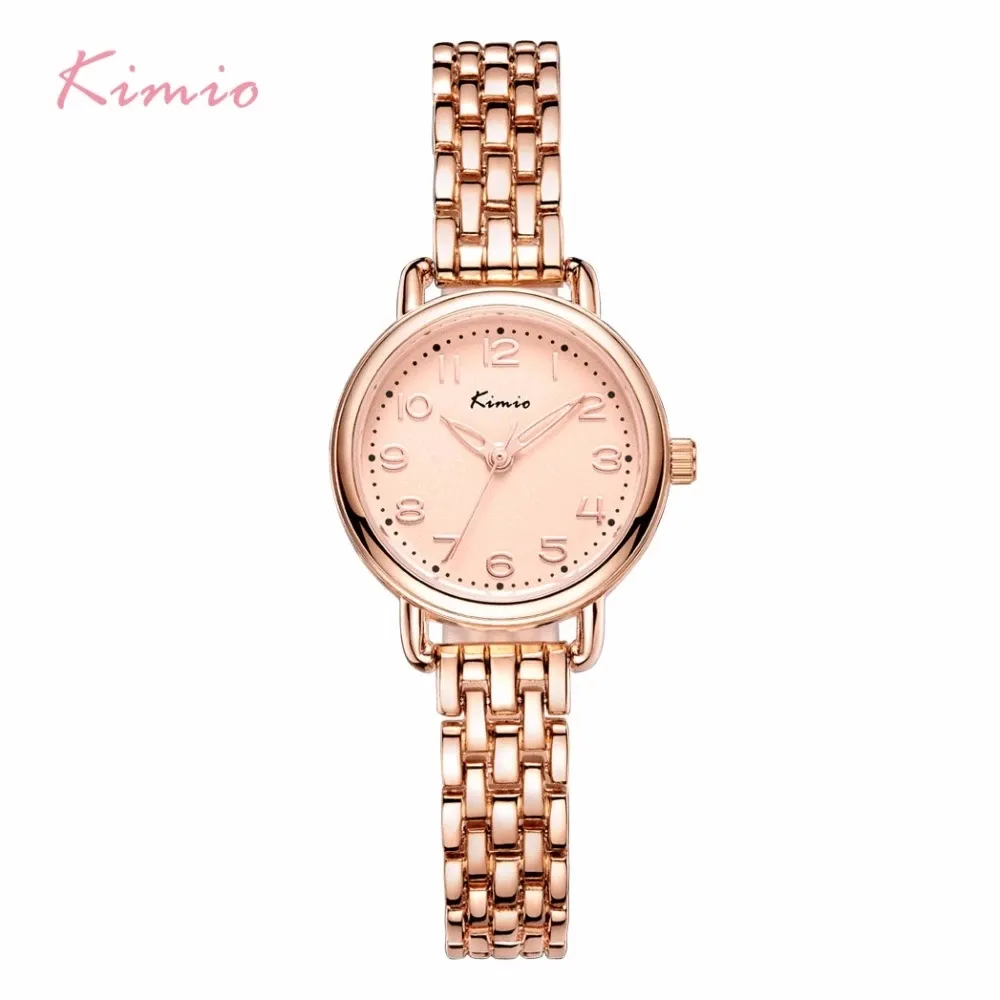 KIMIO K6228S new style women unique quartz watch steel Strap water resistant watch fancy Minimalist comely Leisure watch design