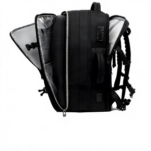 <span class=keywords><strong>Zaino</strong></span> da <span class=keywords><strong>Viaggio</strong></span> Espandibile Impermeabile con Ampio Interno, Compressione Automatica, Porta di Ricarica e Lucchetto per Uomo - Product Image 1