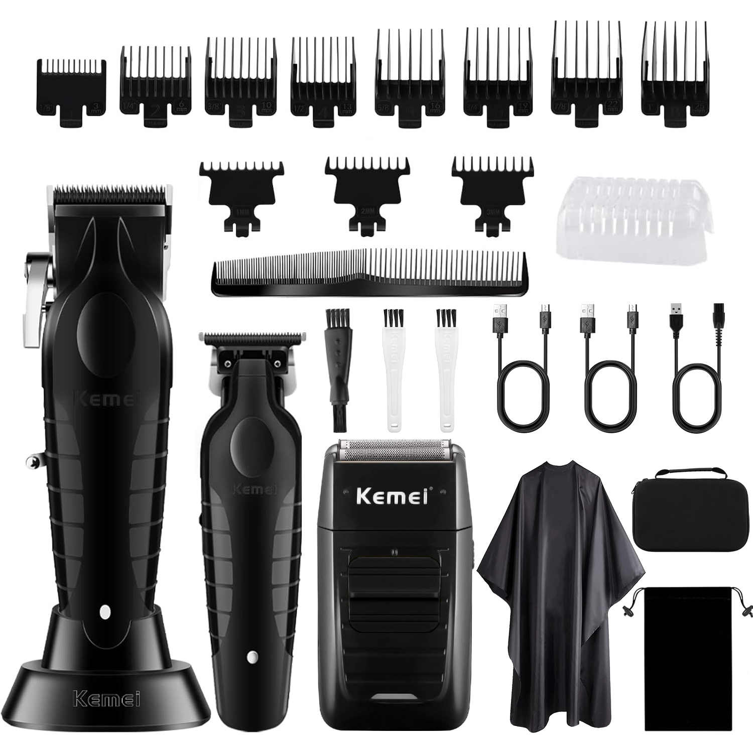 kemei hair clipper set