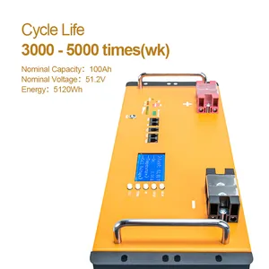 10kwh 400ah Lifepo4 batería de Li-Ion 300ah Panel Solar sistema de almacenamiento de energía 100kw 48v 100ah 200ah Banco de la energía de la batería