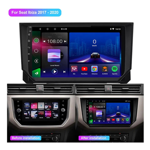 Pemutar Multimedia mobil <span class=keywords><strong>Android</strong></span> 11 2 Din layar 9 inci, pemutar Multimedia mobil WIFI dengan fitur GPS Radio mobil untuk tempat duduk Ibiza 2017 ~ 2020 4G WIFI - Product Image 3