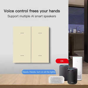 Matter Control inalámbrico WiFi Control de voz inteligente Alexa Googlehome 240V PC Interruptor de luz para Smart Home - Product Image 5