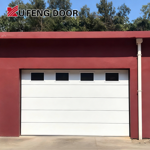 Portes <span class=keywords><strong>de</strong></span> <span class=keywords><strong>garage</strong></span> <span class=keywords><strong>en</strong></span> panneaux <span class=keywords><strong>d</strong></span>'acier à bas <span class=keywords><strong>prix</strong></span>, anti-pincement, isolées, avec fenêtres, pour entrepôt - Product Image 5