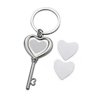 سلاسل مفاتيح مخصصة مناسبة كهدية في عيد الحب سلاسل مفاتيح معدنية على شكل قلب سلاسل مفاتيح بتصعيد