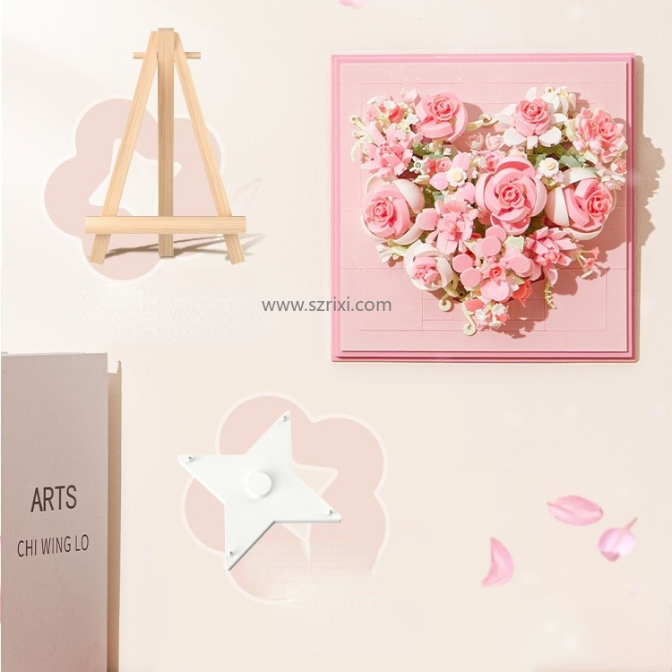 高い素材 of Heart the to Flower 517207 Wekki Roses Blocks Building - ミュージシャン