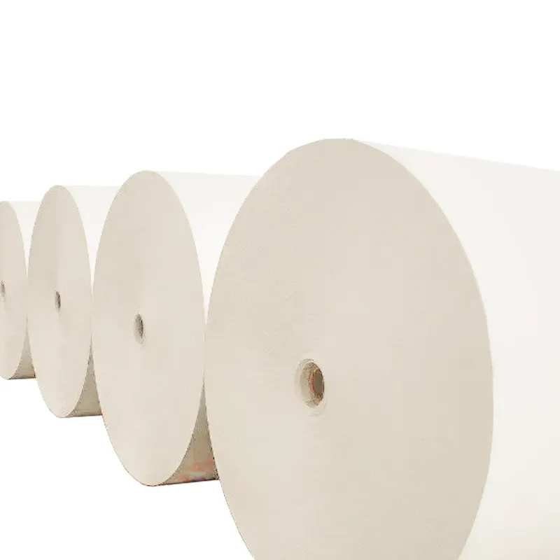 Rollo de papel Jumbo para madre, pulpa de madera, Material sin procesar, rollo de papel higiénico, fabricantes de proveedores de papel Jumbo, venta al por mayor