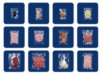 Machine d'emballage sous vide à chambre profonde de petite taille pour la conservation et le stockage des aliments frais marinés, des sacs de viande, à usage domestique