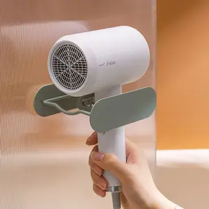 浴室家用洗手间壁挂式直发器支架金属储物架吹风机支架