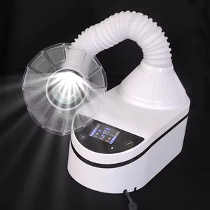 Powerful Low Noise Nail Vacuum Cleaner 230W Professional <b>Table</b> Nail Dust Collector Extractor With Three Color LED Lights <b>Lamp</b> - Product Image 5