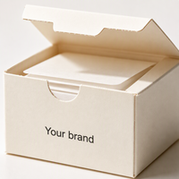 Boîte cadeau recyclable avec languette d'ouverture rapide, emballage en papier personnalisé pour les boutiques et les marques e-commerce