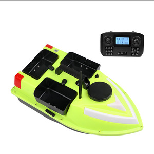 Barco <span class=keywords><strong>Cebador</strong></span> con Sonda, 100 Puntos de Referencia, GPS de Doble Satélite, Luces de 7 Colores, Autoluminoso, Carga de 2 kg, Retorno Automático a 500 m, Barco de Pesca - Product Image 1
