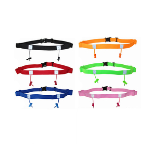 Cinturino personalizzato con numeri da <span class=keywords><strong>corsa</strong></span> elastici per gara per maratona di materiale in poliestere Triathlon con pacchetto energetico incluso - Product Image 1