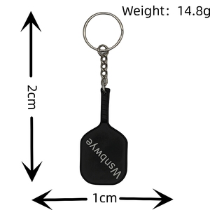 <span class=keywords><strong>Porte</strong></span>-clés décapsuleur vintage en alliage de zinc avec récupérateur de balles de tennis, basketball et pickleball, et logo d'équipe - Product Image 4