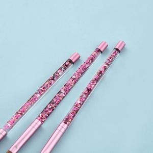 Faria 3D cepillo de uñas Kolinsky Purpurina líquida púrpura Mano acrílico cepillo de uñas 100 Kolinsky tamaño 16 Cepillos de uñas - Product Image 4