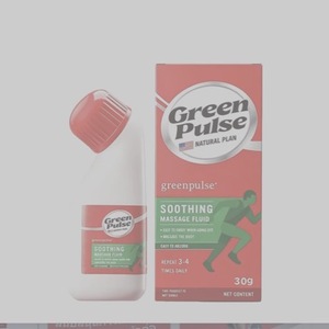 Fluide de massage apaisant Green Pulse 30g Soin du corps Soulagement des douleurs articulaires - Product Image 5