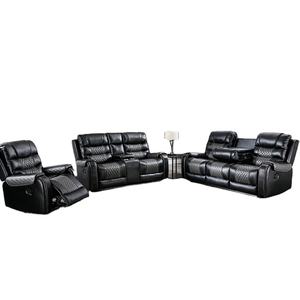 Set <span class=keywords><strong>sofa</strong></span> teater Rumah, bagian <span class=keywords><strong>Sofa</strong></span> Modern elektrik pintar, kursi malas daya usb untuk ruang tamu - Product Image 1