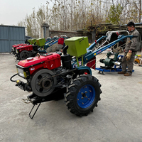 Motoculteur rotatif, mini-tracteur Yanmar à moteur diesel, tracteurs manuels pour l'agriculture
