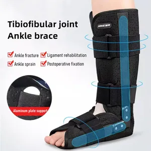 Adjustable Lower Limb Fixation Fracture Support Articular Ankle Foot Orthosis Brace