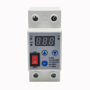 Automatic Voltage And Current Protector 40A Voltage Protector 230V