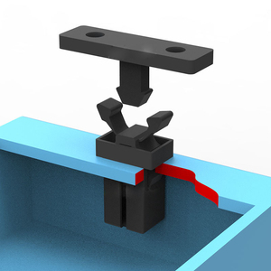 Interrupteur à bascule miniature TV Toy MS à verrouillage automatique, interrupteur de verrouillage de porte en métal, interrupteur de verrouillage de porte de poubelle, fourni directement par l'usine - Product Image 6