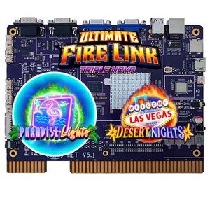 HET Ultimate Fire Link Triple Nova 2in1 Skill Game Board Follow Feature Coin Operated PCB Board 4 Arcade Game <strong>Amusement</strong> <strong>Machine</strong> - Product Image 1